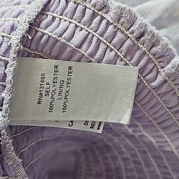 KARLIE Purple Ruffle Top - Picture 5 of 8